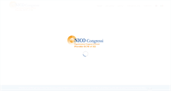 Desktop Screenshot of nicocongressi.it